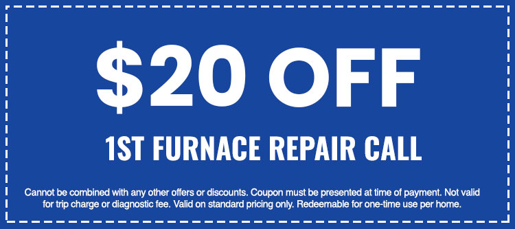 Discount on 1st Furnace Repair Call